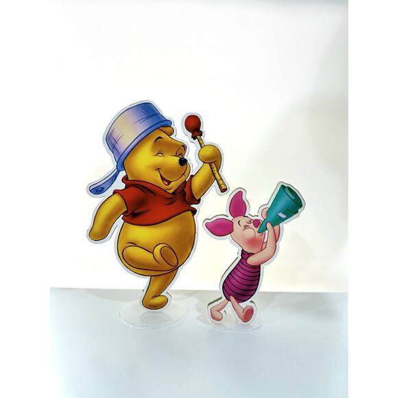 Vintage Disney Winnie The Pooh And Characters Pressed Cardboard Wall Hangings - Picture 2 of 16